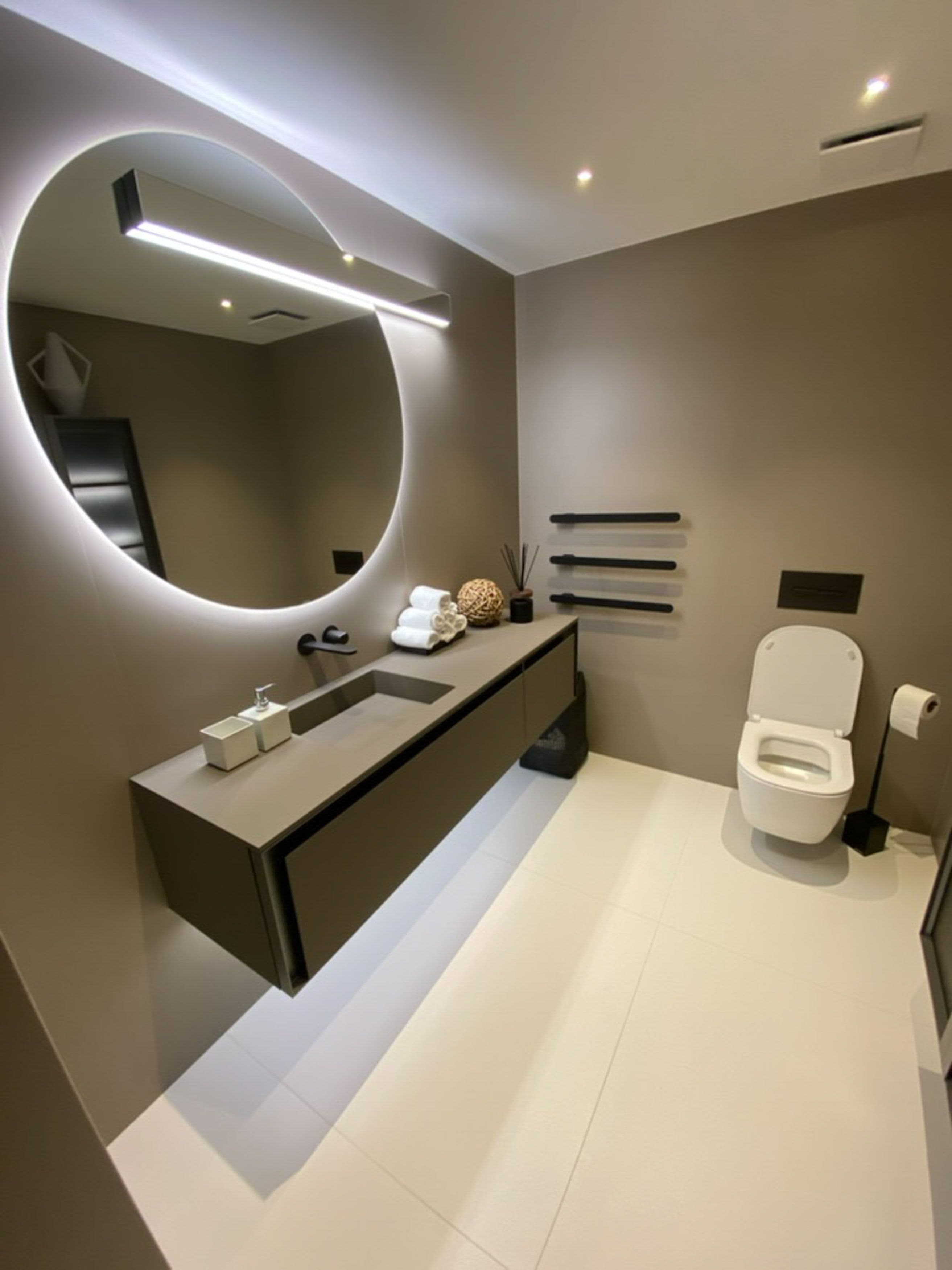 Minimalistická koupelna